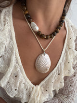Porter Necklace - Brown