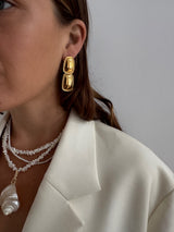 Georgia Earrings - Gold