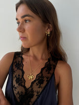 Baby Bow Earrings - Gold