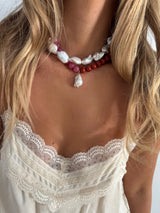 PRE-ORDER - Splice Pearl Necklace