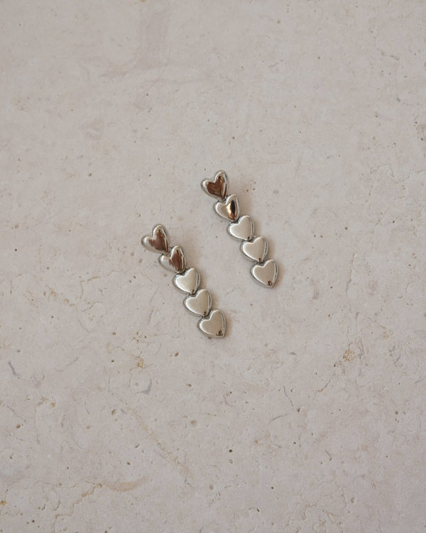 Mika Earrings - Silver