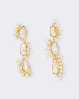 Pebble Pearl Earrings