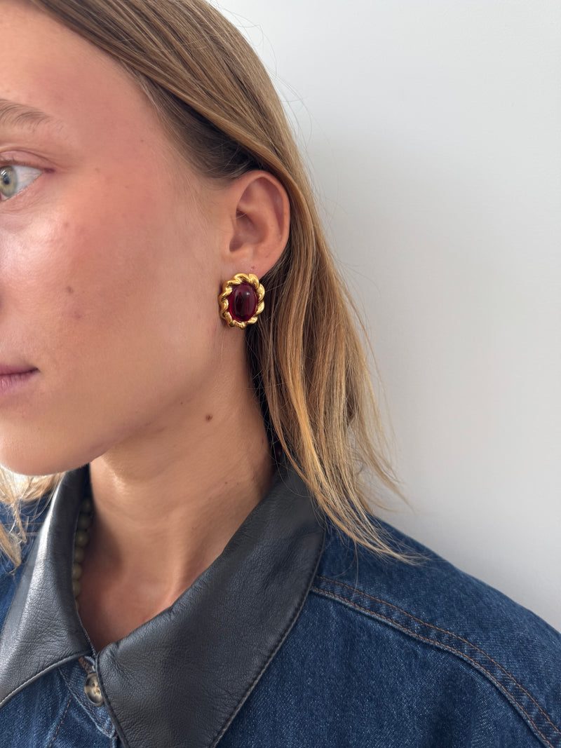 Ruby Earrings