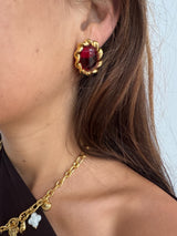 Ruby Earrings