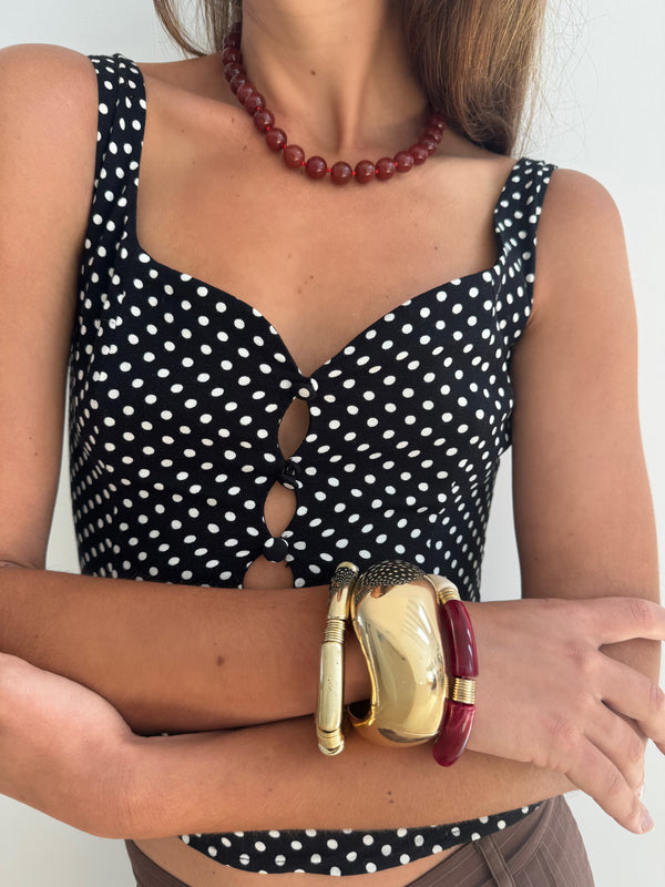 Scarlett Beaded Necklace