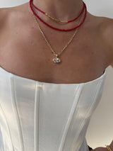 Tyler Necklace - Red