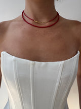 Tyler Necklace - Red
