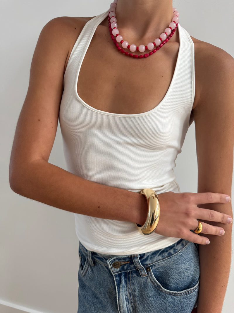 Shana Necklace - Red