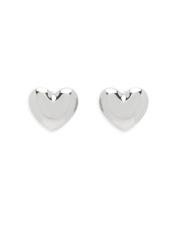 Hart Earrings - Silver