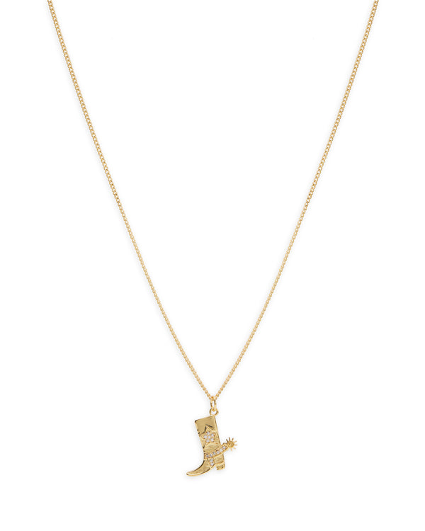 Cowboy Necklace - Gold