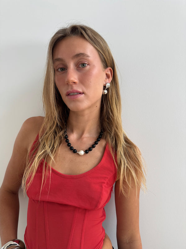Porter Necklace - Black