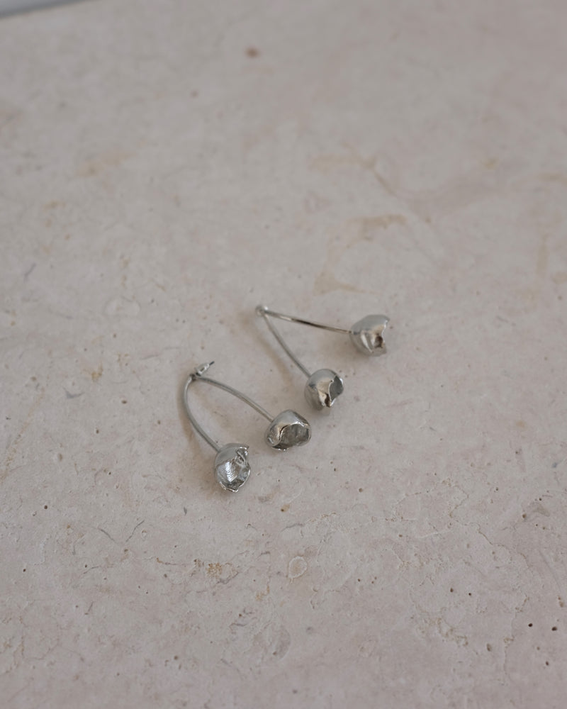 Cherry Ripe Earrings - Silver
