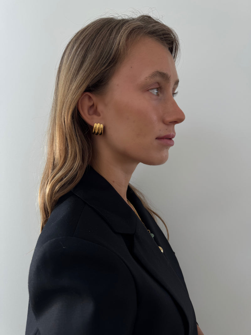 Trina Earrings -  Gold