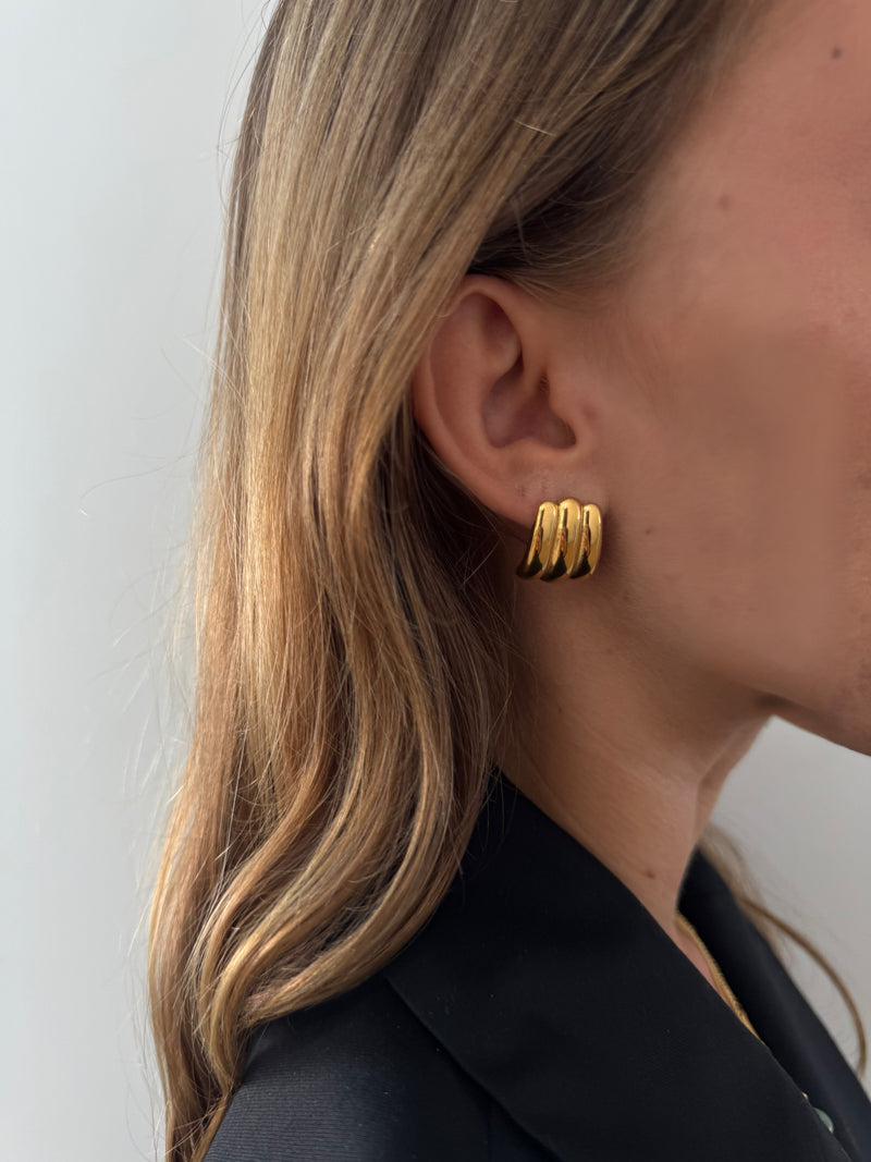 Trina Earrings -  Gold
