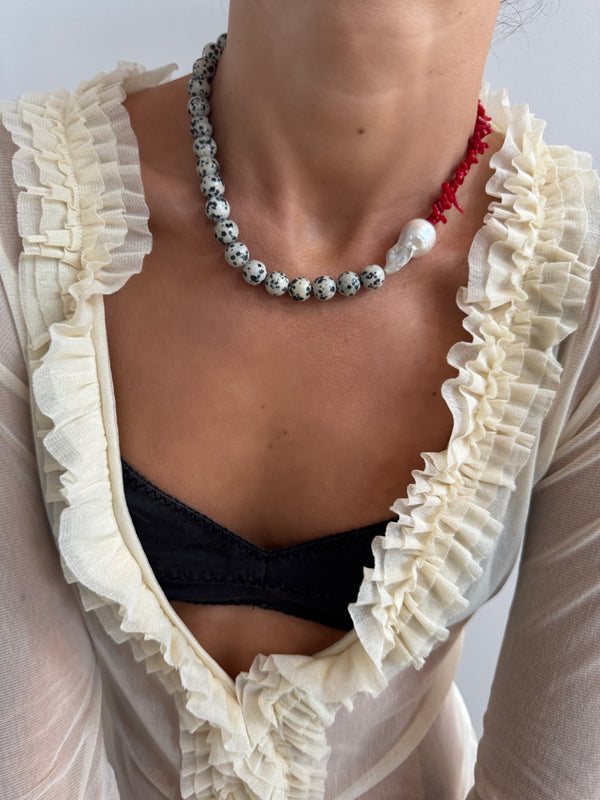 Freya Pearl Necklace