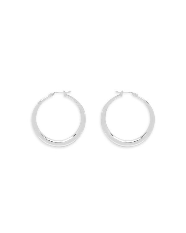 Lola Hoops - Silver