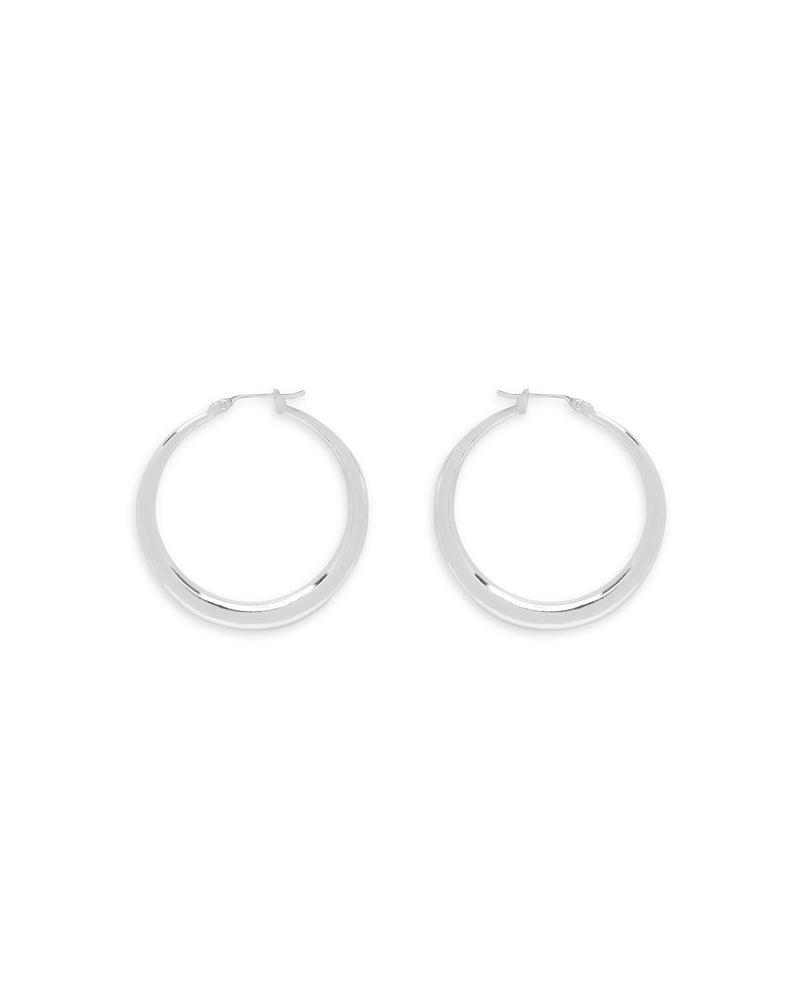 Lola Hoops - Silver