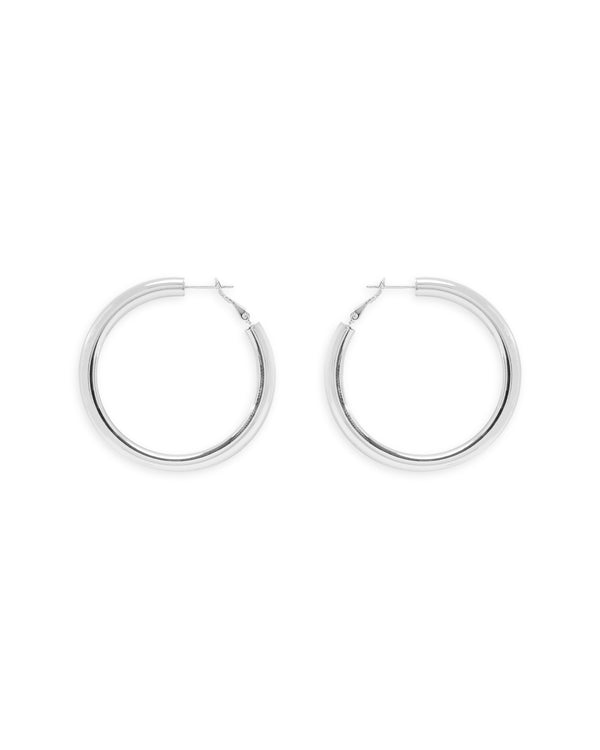 Lilah Hoops - Silver