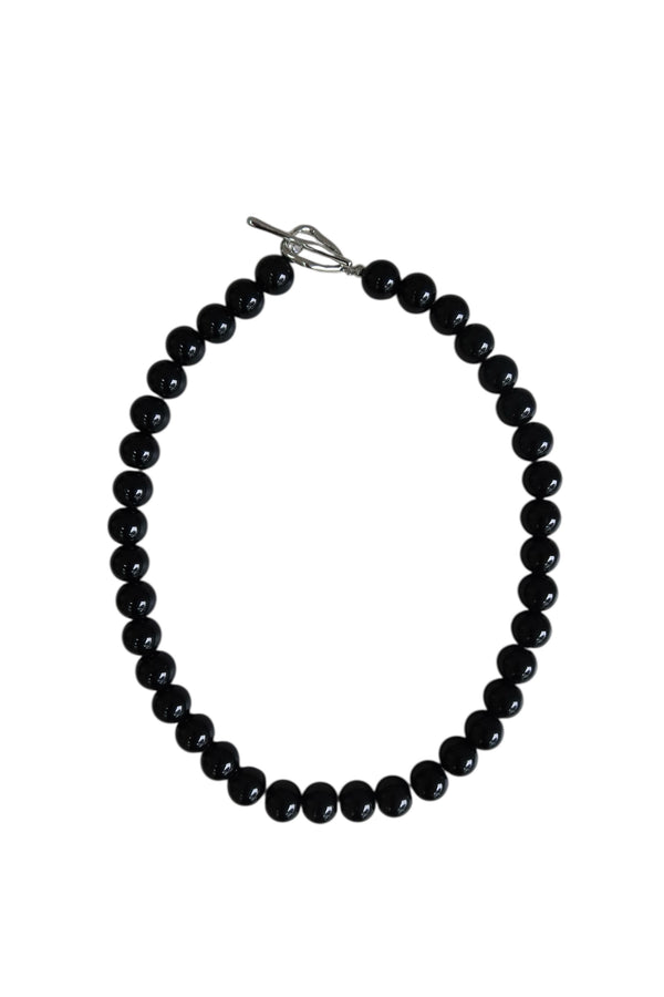 Sol Beaded Necklace - Black