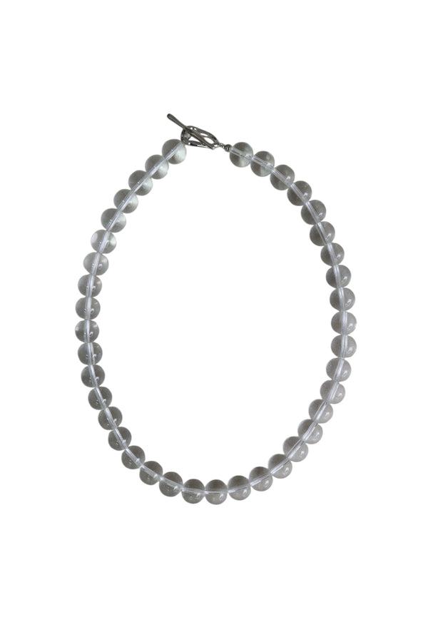 Sol Beaded Necklace - Clear