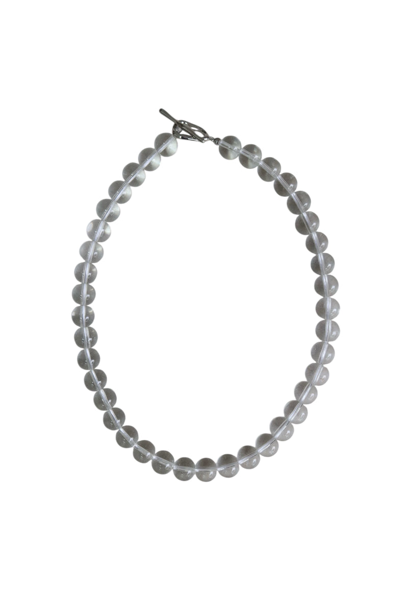 Sol Beaded Necklace - Clear