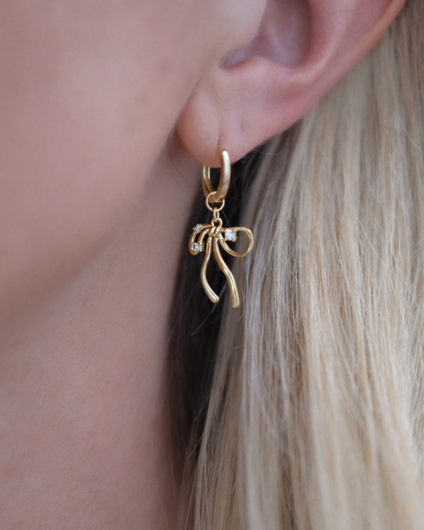 Holly Earrings - Gold