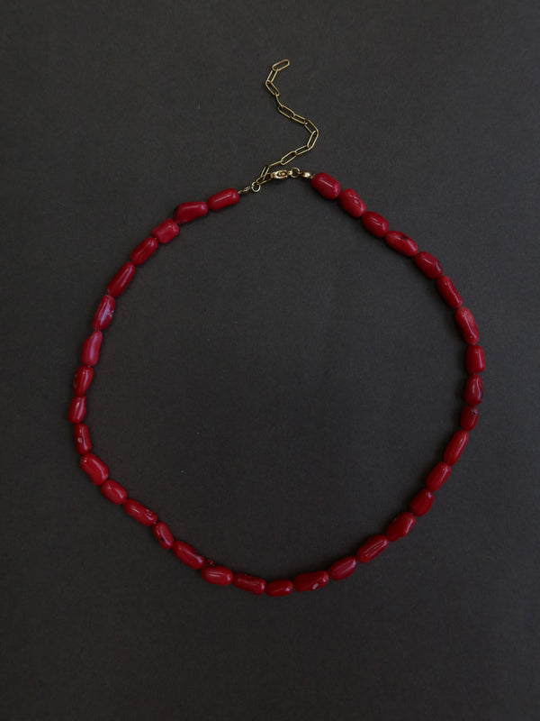 Shana Necklace - Red