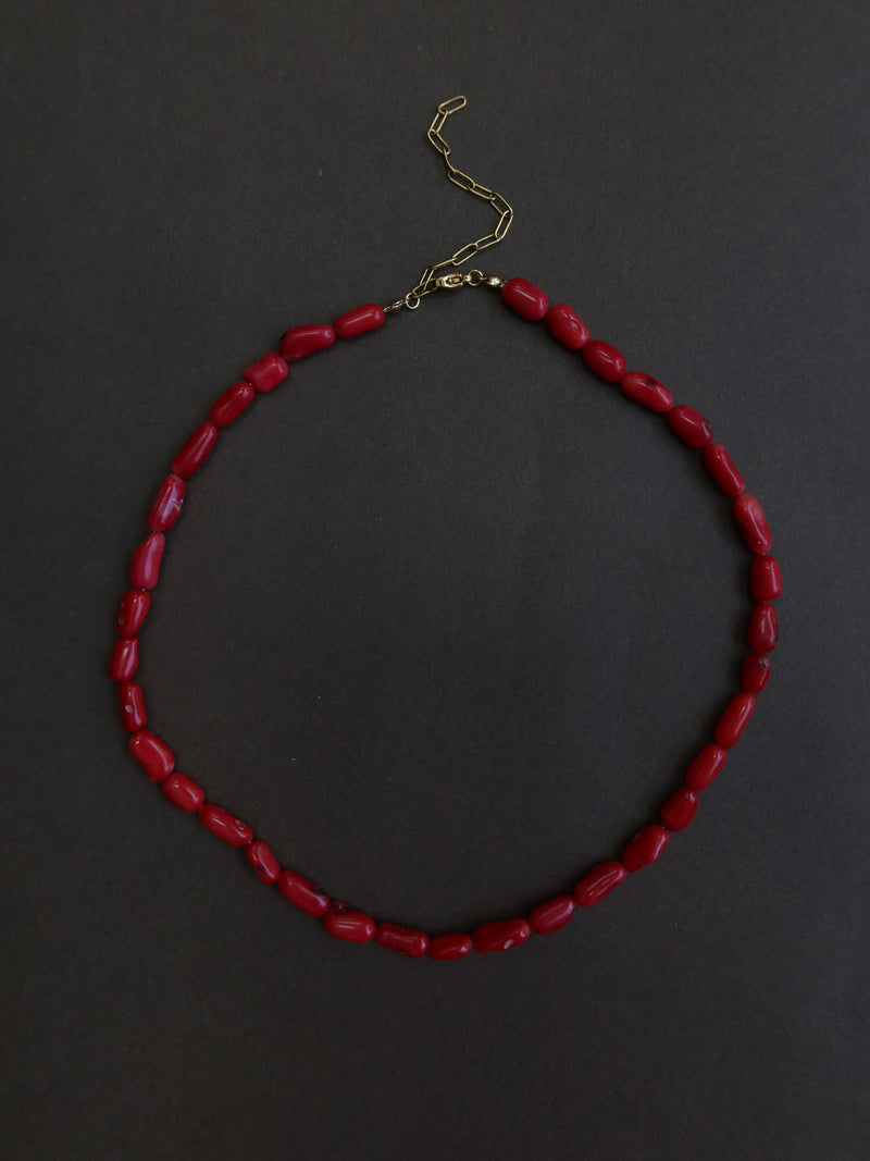 Shana Necklace - Red