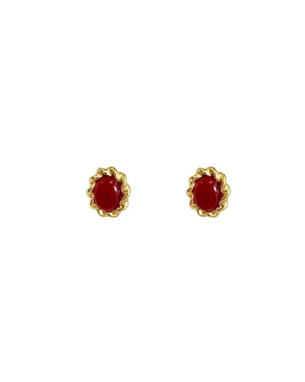 Ruby Earrings