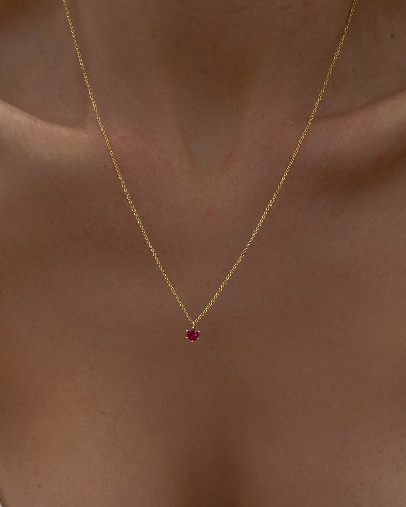 Della Necklace - Pink