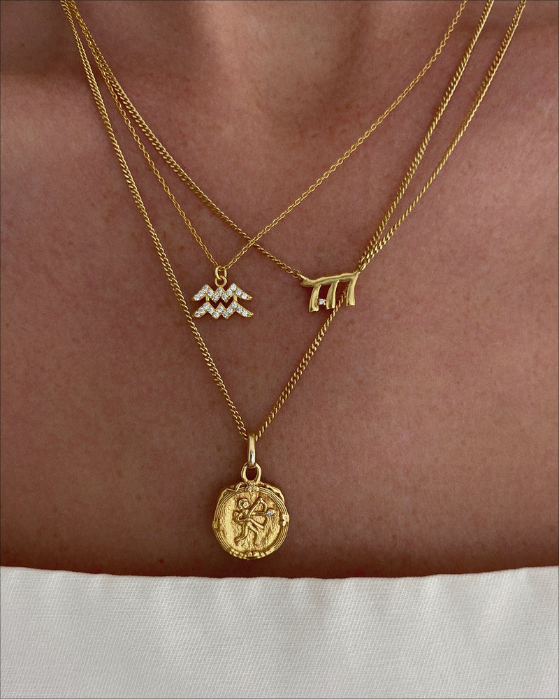 Aries Zodiac Necklace