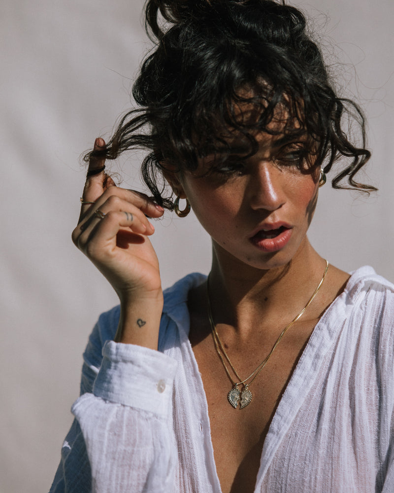Te Amo Necklace Set