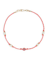 Mika Evil Eye Necklace - Red