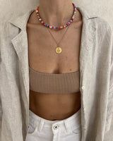 Frankie Necklace - Rainbow